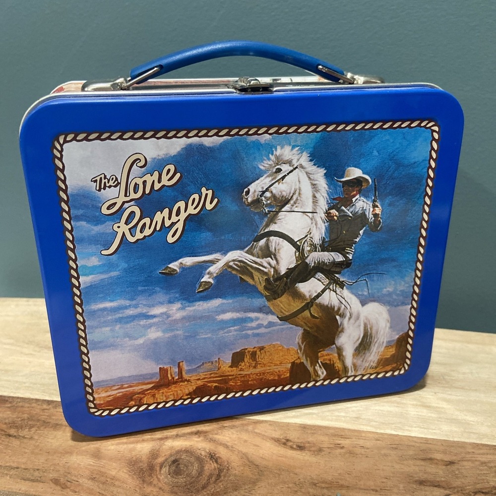 New The Lone Ranger Hallmark & General Mills Mini Tin Lunchbox Collectible 98 01 - Picture 8 of 15